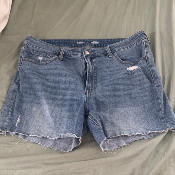 Old Navy Pants - Old Navy Women's Distressed Blue Jean Shorts
